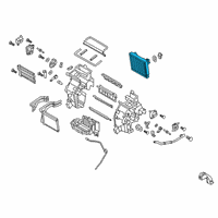 OEM 2019 Hyundai Kona Evaporator Assembly Diagram - 97139-J9000