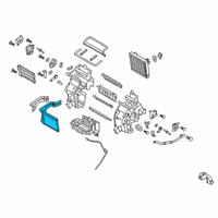 OEM 2020 Hyundai Kona Core & Seal Assembly-Heater Diagram - 97138-J9000