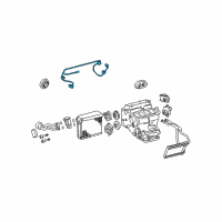 OEM 2006 Lexus IS250 Harness Assy, Air Conditioner Diagram - 82210-3A220