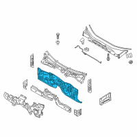 OEM Hyundai Genesis Panel Complete-Dash Diagram - 64300-B1000