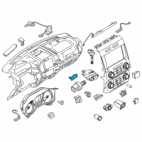 OEM Ford F-150 Lamp Diagram - FL3Z-14A301-B