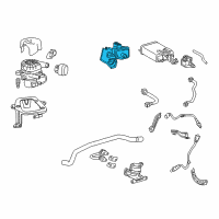 OEM 2017 Toyota Tacoma Air Switch Valve Diagram - 25805-0C010