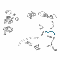 OEM 2018 Toyota Tacoma Front Oxygen Sensor Diagram - 89467-04140