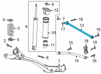 OEM 2020 Buick Encore GX Lateral Arm Diagram - 42533093