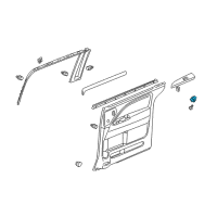 OEM 2010 Honda Odyssey Switch Assembly, Rear Power Window Diagram - 35770-SHJ-A01