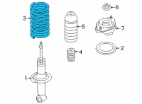 OEM 2022 Toyota GR86 Spring Diagram - SU003-10778