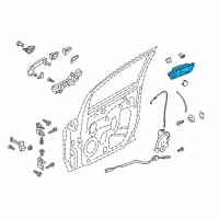 OEM 2020 Ford EcoSport Handle, Inside Diagram - GN1Z-5822601-CA