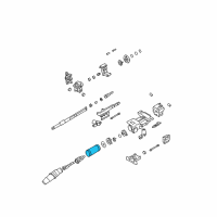 OEM Pontiac Seal, Steering Column Boot Diagram - 26064593