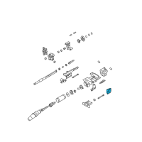 OEM Cadillac DeVille Module Asm, Steering Column Control (Tilt & Tele) Diagram - 16258475