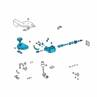 OEM 2002 Lexus SC430 Cylinder Sub-Assy, Brake Master Diagram - 47025-24060