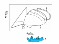 OEM 2011 Toyota Avalon Signal Lamp Diagram - 81730-30140