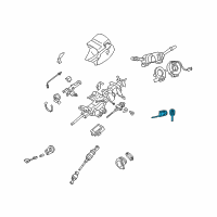 OEM 2007 Lexus SC430 Cylinder & Key Set Diagram - 69057-24180