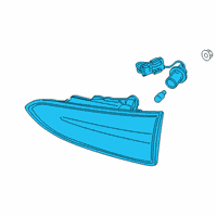 OEM 2020 Hyundai Santa Fe Lamp Assembly-Rear Comb Inside, LH Diagram - 92403-S2000