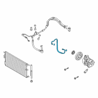 OEM Hyundai Tucson Hose-Discharge Diagram - 97762-D3200