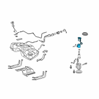 OEM 2014 Lexus IS F Plate Sub-Assy, Fuel Suction Diagram - 77024-53040