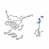 OEM 2010 Lexus IS F Plate Sub-Assy, Fuel Suction Diagram - 77024-53040