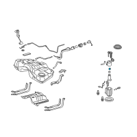 OEM Lexus Ring, O Diagram - 90301-A0021