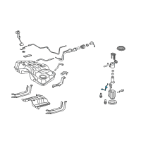 OEM 2009 Lexus IS F Gage Assy, Fuel Sender Diagram - 83320-53050