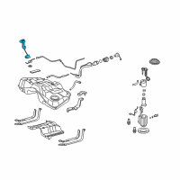 OEM 2014 Lexus IS F Gage Assy, Fuel Sender Diagram - 83320-59535