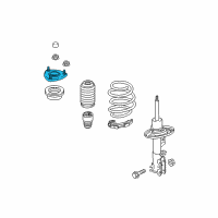 OEM 2018 Toyota Yaris iA Strut Mount Diagram - 48609-WB001