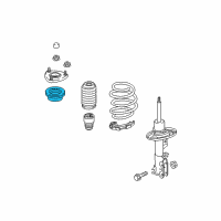 OEM 2018 Toyota Yaris iA Bearing Diagram - 48619-WB002