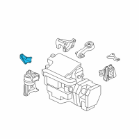 OEM 2011 Honda Civic Stay, Side Engine Mounting Diagram - 50625-SNC-020