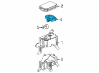 OEM 2020 Toyota Highlander Junction Block Diagram - 82610-0E060