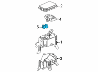 OEM 2021 Toyota Highlander Main Relay Block Diagram - 82660-0E090