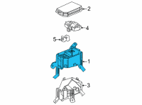 OEM 2020 Toyota Highlander Relay Box Diagram - 82742-0E010