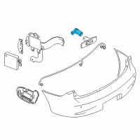 OEM 2022 Nissan Armada Sensor Assy-Distance Diagram - 28438-5TT1C