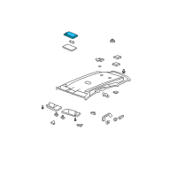 OEM 2012 Honda Accord Base (Pearl Ivory) Diagram - 34252-S5A-003ZP