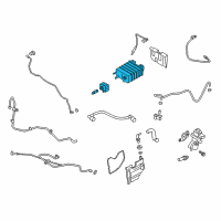 OEM 2017 Ford Escape Vapor Canister Diagram - GU5Z9D563A