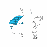 OEM 2009 Toyota Prius Composite Headlamp Diagram - 81145-47170
