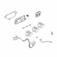 OEM Pontiac Knock Sensor Diagram - 12591625