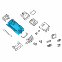 OEM 2019 Ram 3500 CONSOLE-BASE Diagram - 6WX73RN8AB