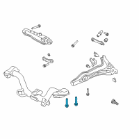 OEM 2001 Honda CR-V Bolt, Flange (12X95) Diagram - 90160-S10-000