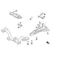 OEM 1999 Honda CR-V Shaft, Rear Axle Diagram - 42332-S10-A01