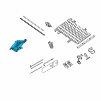 OEM 2012 Nissan Pathfinder Jack Complete Diagram - 99550-ZP40A