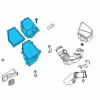 OEM BMW 740e xDrive INTAKE MUFFLER Diagram - 13-71-8-620-945