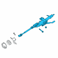 OEM Nissan Altima COLUM Steer Abs Diagram - 48805-6CA1A