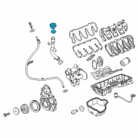 OEM Chevrolet Express Filler Cap Diagram - 12573341