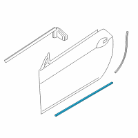 OEM 2019 BMW 650i xDrive Gran Coupe Joint Seal, Door, Front Left Diagram - 51-76-7-275-295