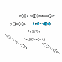 OEM 2009 Kia Rio Boot Set-Out Joint Diagram - 495941G000