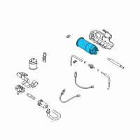 OEM Kia Spectra CANISTER Diagram - 0K2NB13970