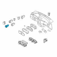 OEM 2006 Kia Optima Switch Assembly-Windshield Diagram - 937202G000J7