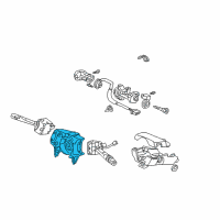 OEM 2003 Acura CL Body, Switch Diagram - 35251-S84-A02