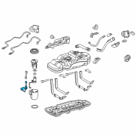 OEM Toyota Tacoma Fuel Gauge Sending Unit Diagram - 83320-04040