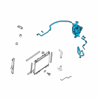 OEM 2011 Nissan Pathfinder Tank Assy-Reserve Diagram - 21710-ZL00A