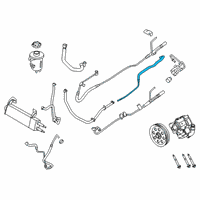 OEM 2020 Ford F-350 Super Duty Pressure Tube Diagram - JC3Z-3A717-A