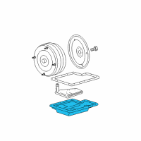 OEM 2014 Ford E-250 Oil Pan Diagram - 8C3Z-7A194-B